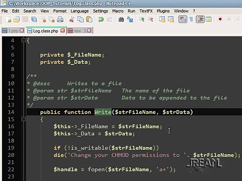 PHP Method Scope Tutorial OOP - 5 - YouTube