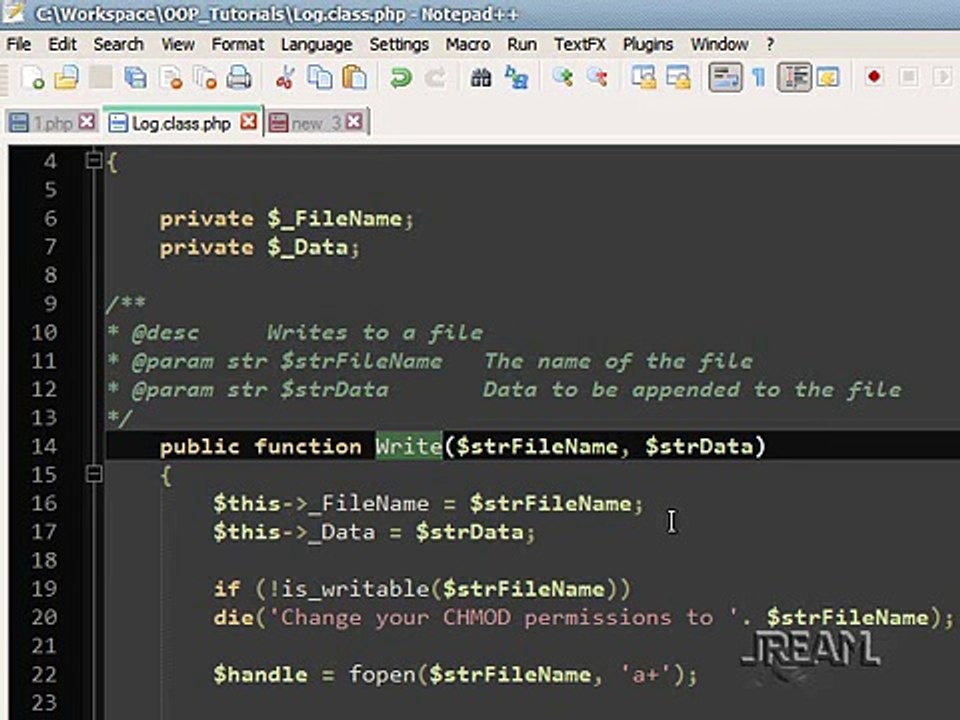 PHP Method Scope Tutorial OOP - 5 - YouTube