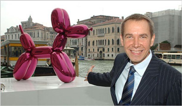 Jeff Koons : Je ne fais pas de l'art pour que cela choque