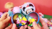 Surprise Eggs Disney Princess Shopkins Frozen Olaf Peppa Pig MLP Mickey Mouse Pocoyo Toys