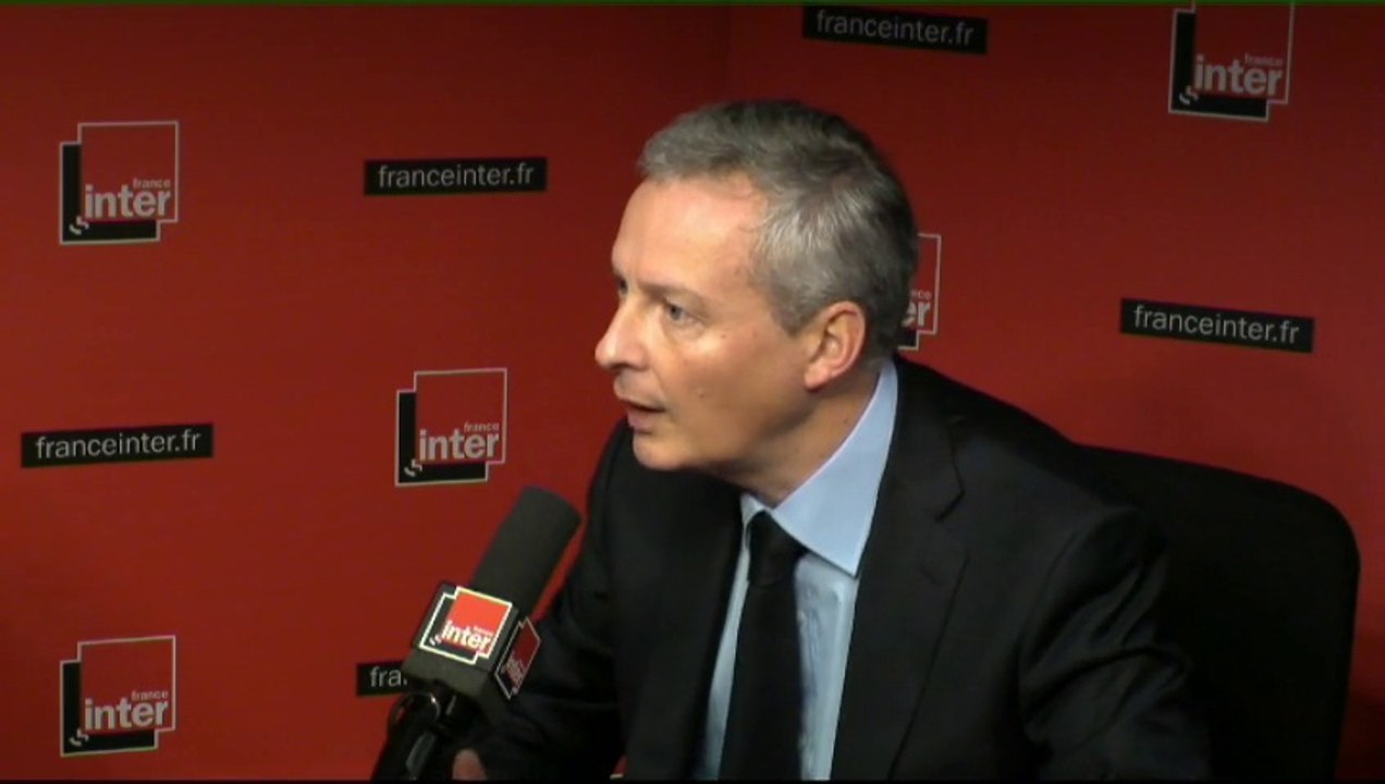 Bruno Le Maire : 'Ces sifflets donnent un spectacle consternant de la droite'