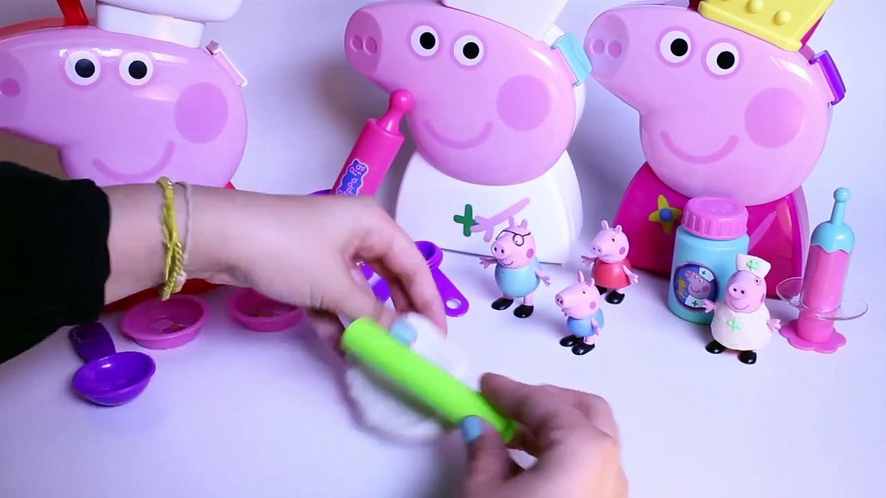 Play Doh Peppa Pig Cooking Play Set Peppa Pig Nurse Medic Case Peppa Pig Princess