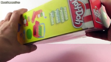 Play Doh Pizzeria Playdough from Hasbro, Cook and Eat pizza toy for kid