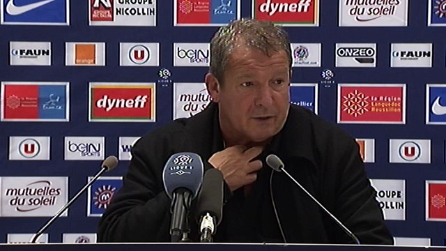 Rolland Courbis après MHSC 2-0 TFC (14ème journée L1)