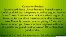 Earth Therapeutics Exfoliating Hydro Gloves, Light Green Review