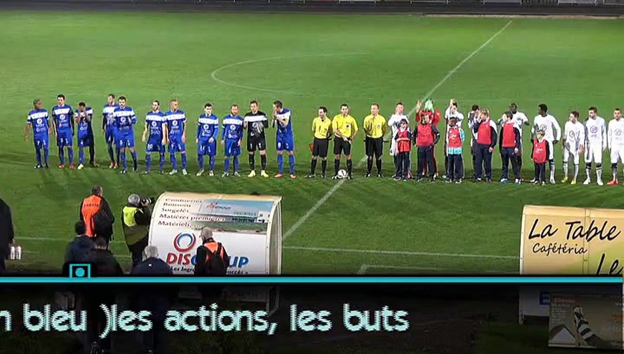 CFA2 Granville - Sable FC, les buts, les actions