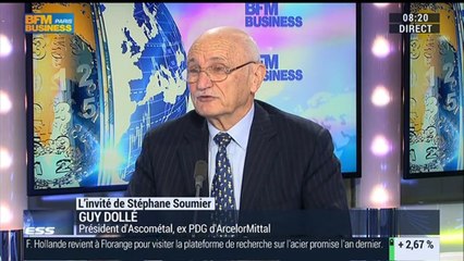 Fermeture de Florange: "Il n'y a pas eu de problème social": Guy Dollé - 24/11