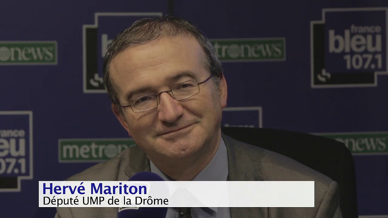 "En 2017 il ne faut pas qu'on gagne parce que les socialistes sont nuls" - Hervé Mariton invité politique de France Bleu 107.1