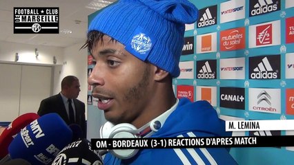 OM - Bordeaux (3-1): La réaction de Mario Lemina