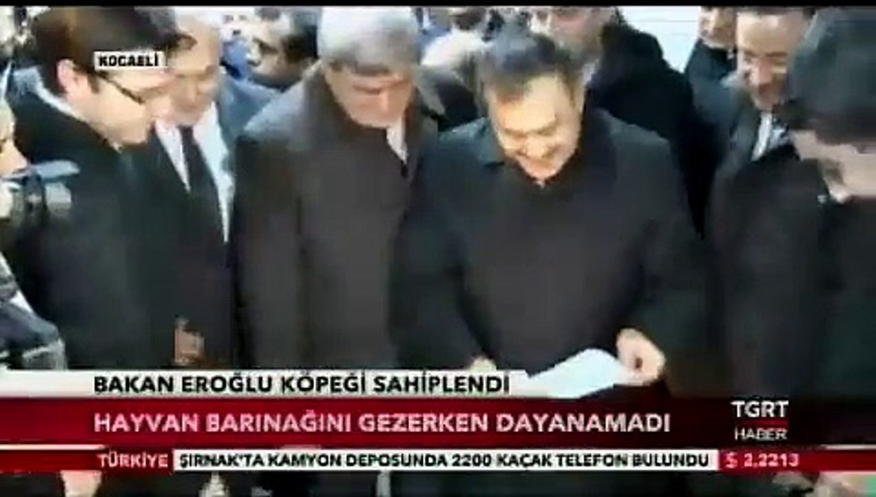 Bakan Veysel Eroğlu Sokak Hayvanları Bakım ve Rehabilitasyon Merkezimizi gezdi