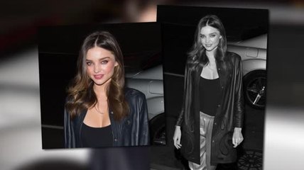 Miranda Kerr genießt ihre gemütliche Hose