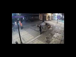 TV VA- Plus - Napad na Darkolinu Peric (Sigurnosne Kamere) 7.2.2014.