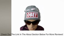 Obey BOX Logo Beanie Hats Classic Grey with Red Logo Review