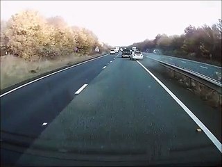 360 degrès sur l'autoroute et ca repart