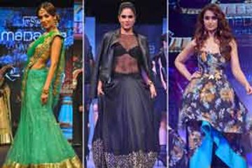 Bollywood beauties glam up the ramp!