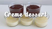 Recette de Creme dessert au Thermomix (chocolat et vanille) | Amandine Cuisine