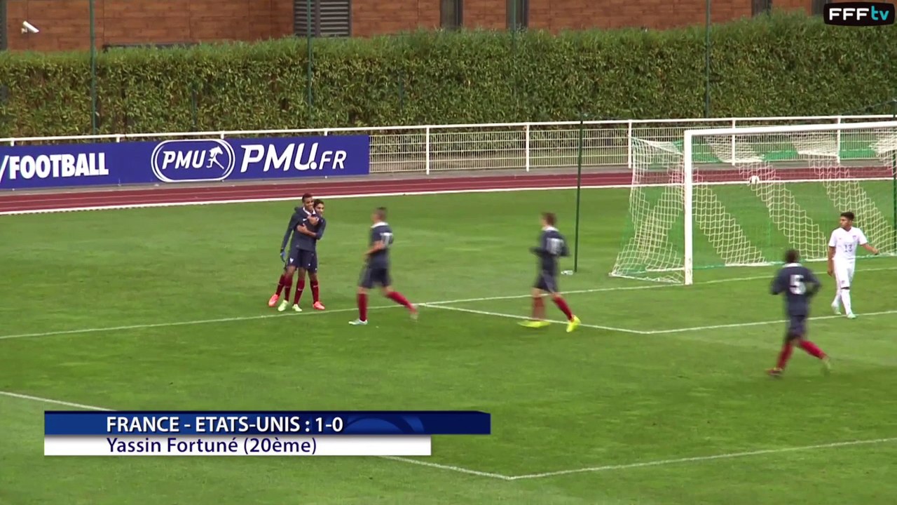 France - Etats-Unis U16 : 3-0, les temps forts !
