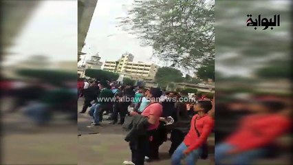مظاهرات طلاب الإخوان في جامعة القاهرة .. "بروفة 28 نوفمبر"