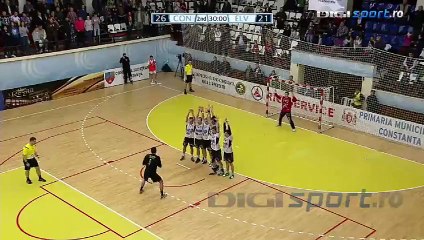 Coup Franc direct de Javier Humet avec Constanta (Coupe EHF)
