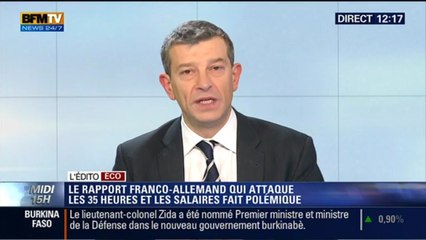 下载视频: L'Édito éco de Nicolas Doze: Rapport franco-allemand: les réformes sur les 35h et le gel des salaires sont-ils envisageables ? - 24/11