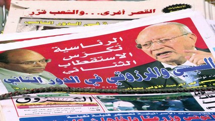 بداية معركة الدورة الثانية للانتخابات الرئاسية التونسية بين المر