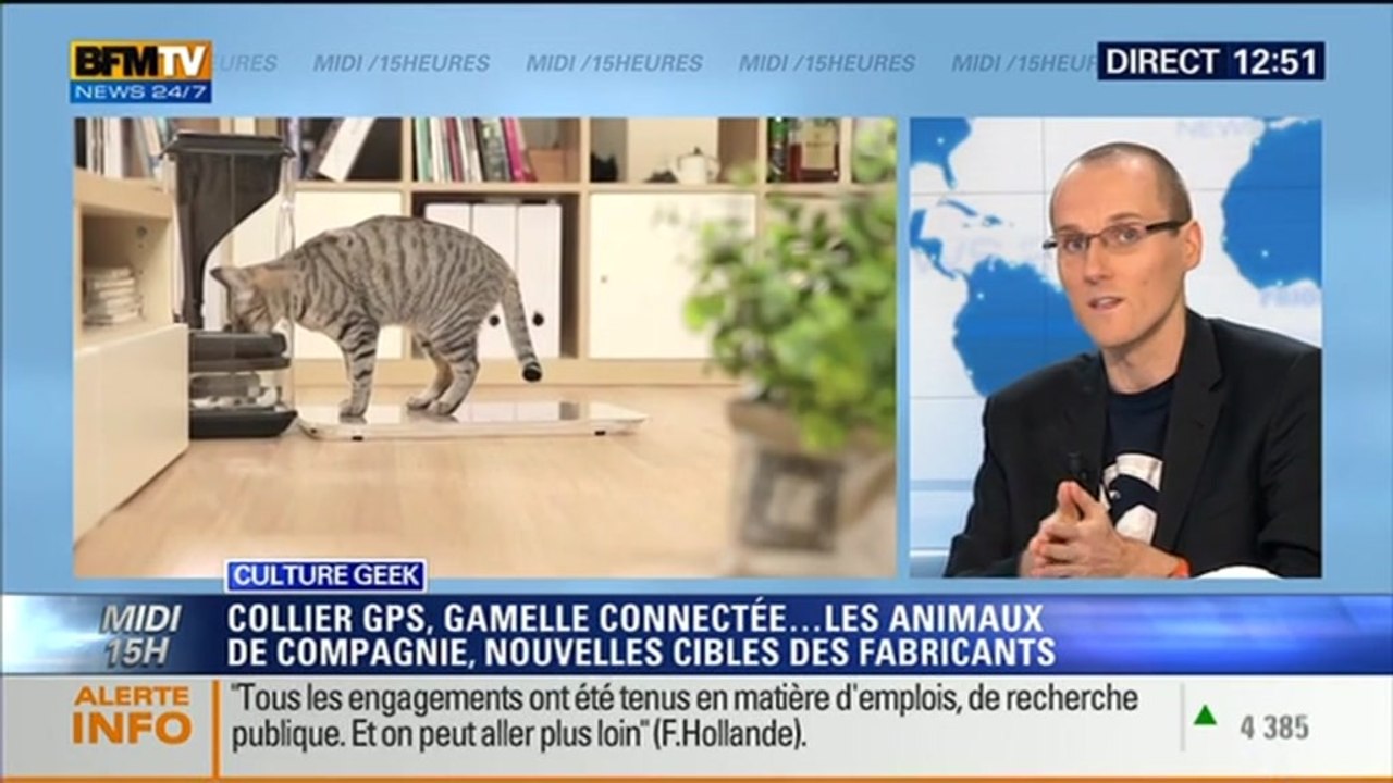Culture Geek: Collier GPS, gamelle connectée: des nouvelles technologies pour les animaux - 24/11
