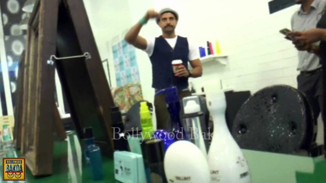 Farhan Akhtar spotted at Adhuna Akhtar's Salon