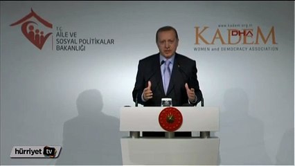 Cumhurbaşkanı Erdoğan- Kadın erkek eşitliği fıtrata ters -