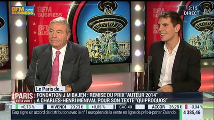 Le Paris de Jean-Manuel Bajen et Charles-Henri Ménival, Fondation J.M. Bajen  – 24/11