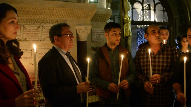 Valérie Boyer - Prière des Chrétiens d'Irak à Notre-Dame de la Garde