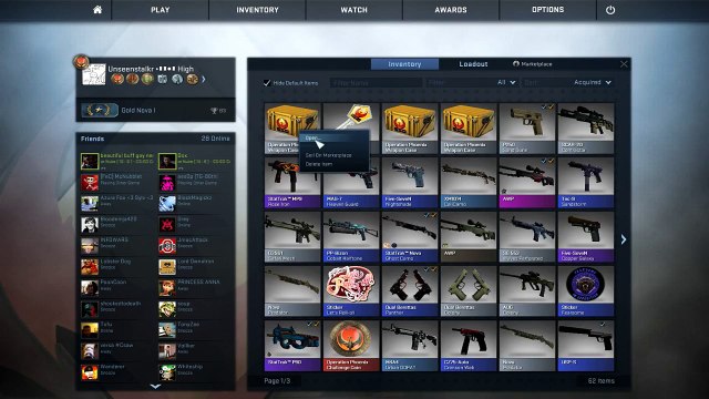 CSGO - Week #18 Phoenix Case Openings (Unseenstalkr)_(720p)