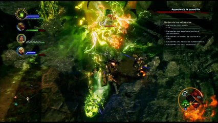 Dragon Age Inquisition gameplay parte 32, Hawk se queda con la araña