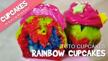 Recette du Rainbow Cupcakes | Cupcakesmaniamaker