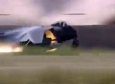 plane crash landing and seat ejection by pilot amazing..........