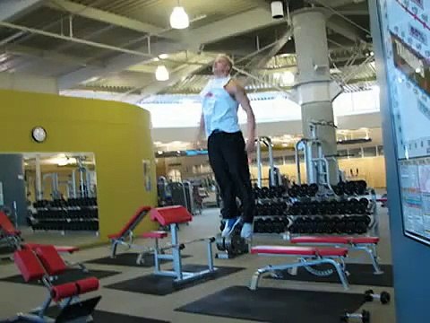 Alan Barch Jr - 50 inch vertical jump, 54.5 running jump the best jumper