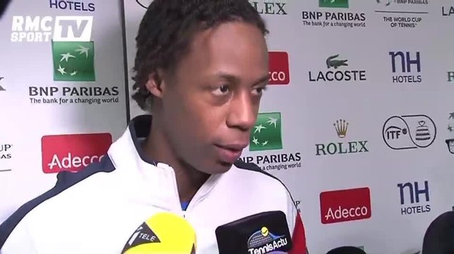 Tennis / Coupe Davis - Gaël Monfils abattu - 23/11