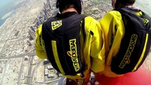 Base jump de la plus haute tour de DUBAI