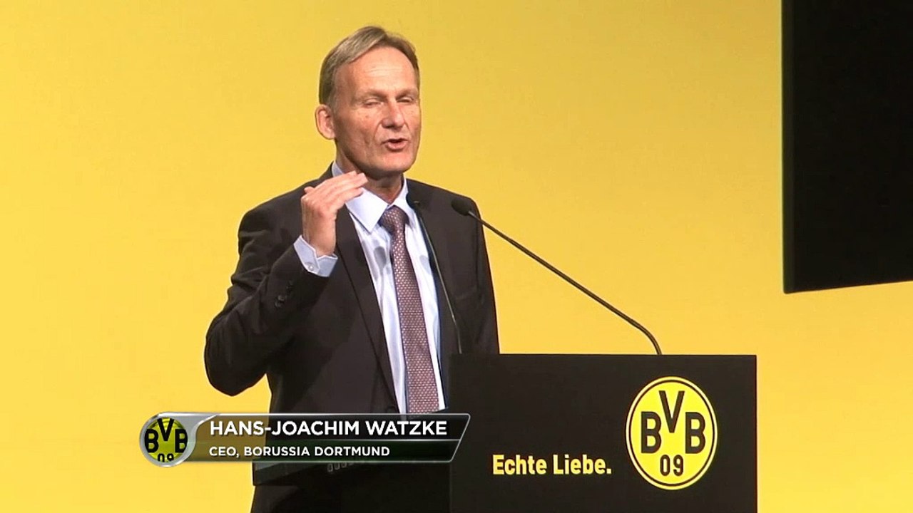 Watzke: 'Einer Erfolg, der andere Sympathie'