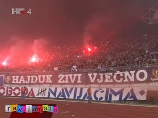 HAJDUK - Doček tisuće navijača na Poljudu (22. studenog 2014.)