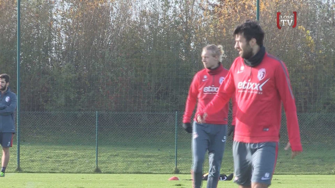 Tous à l'entraînement...