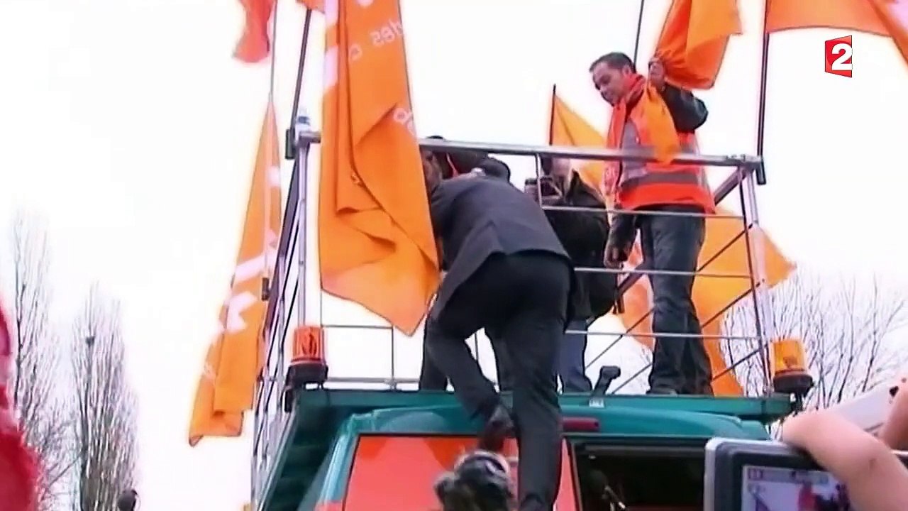 Florange : la visite sous tension de François Hollande