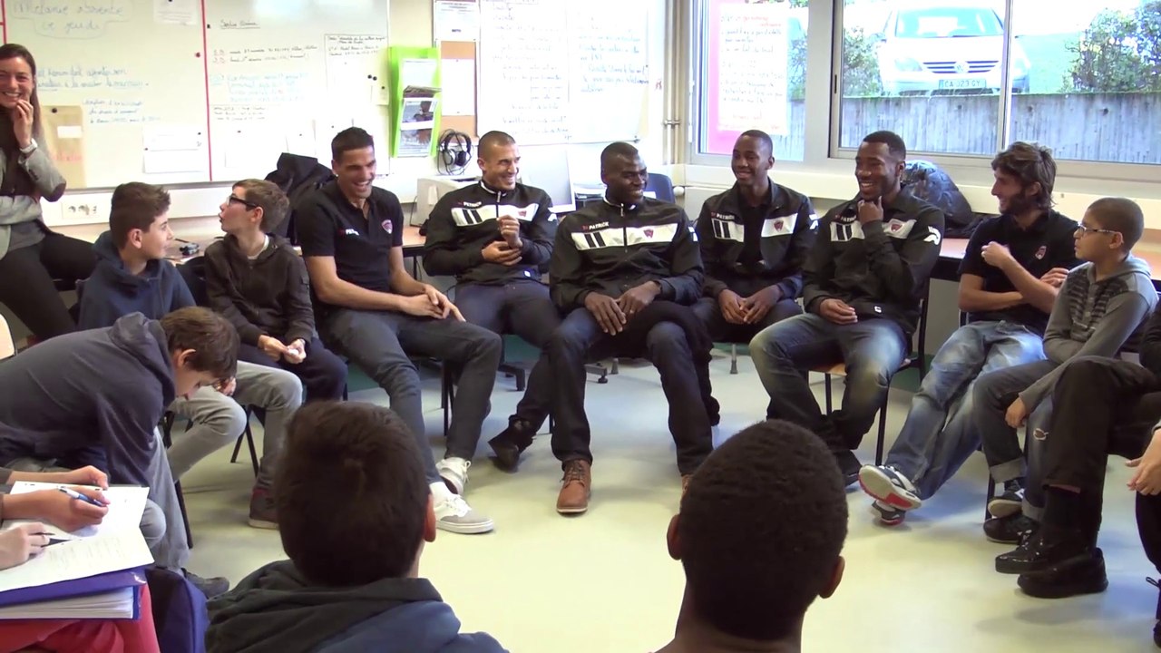 Rencontre avec la classe ULIS du collège Roger Quilliot