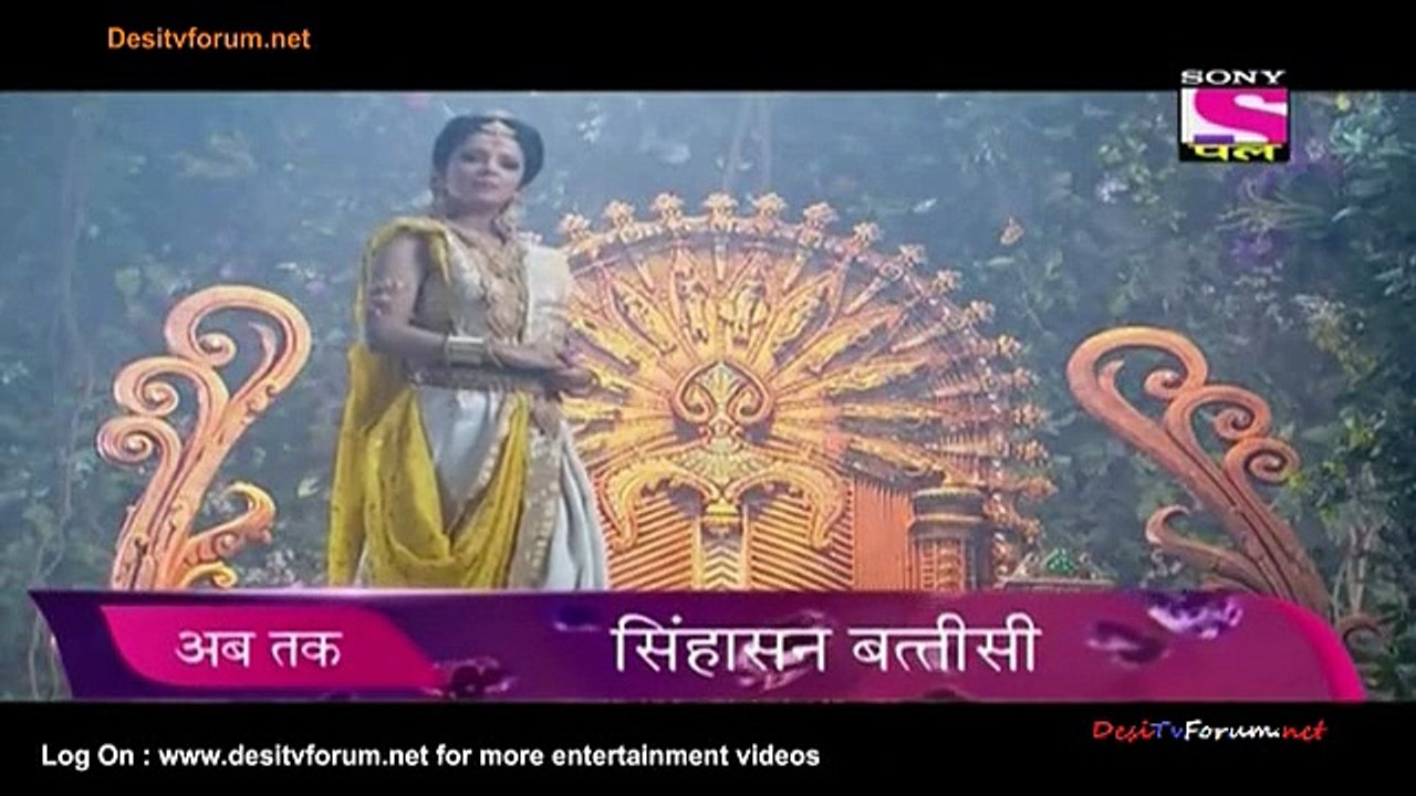 Singhasan Battisi 24th November 2014 Video Watch Online Pt1