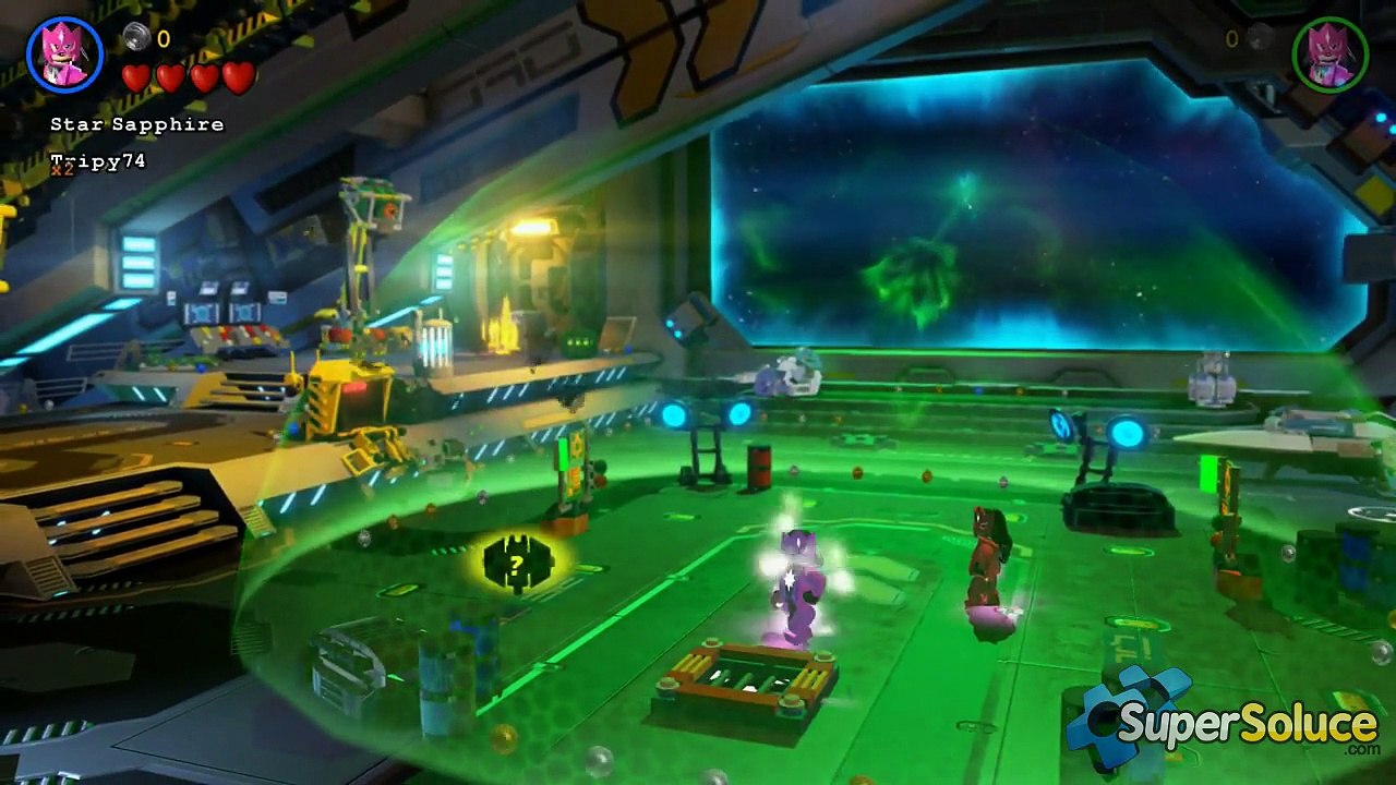 LEGO Batman 3 : Au-delà de Gotham - Objets Mode Libre Niveau 05 \"L'attaque de Brainiac\"