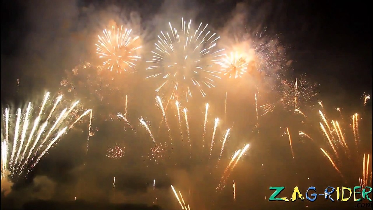 Grand Feu de St Cloud 2013: Le bouquet final en vidéo