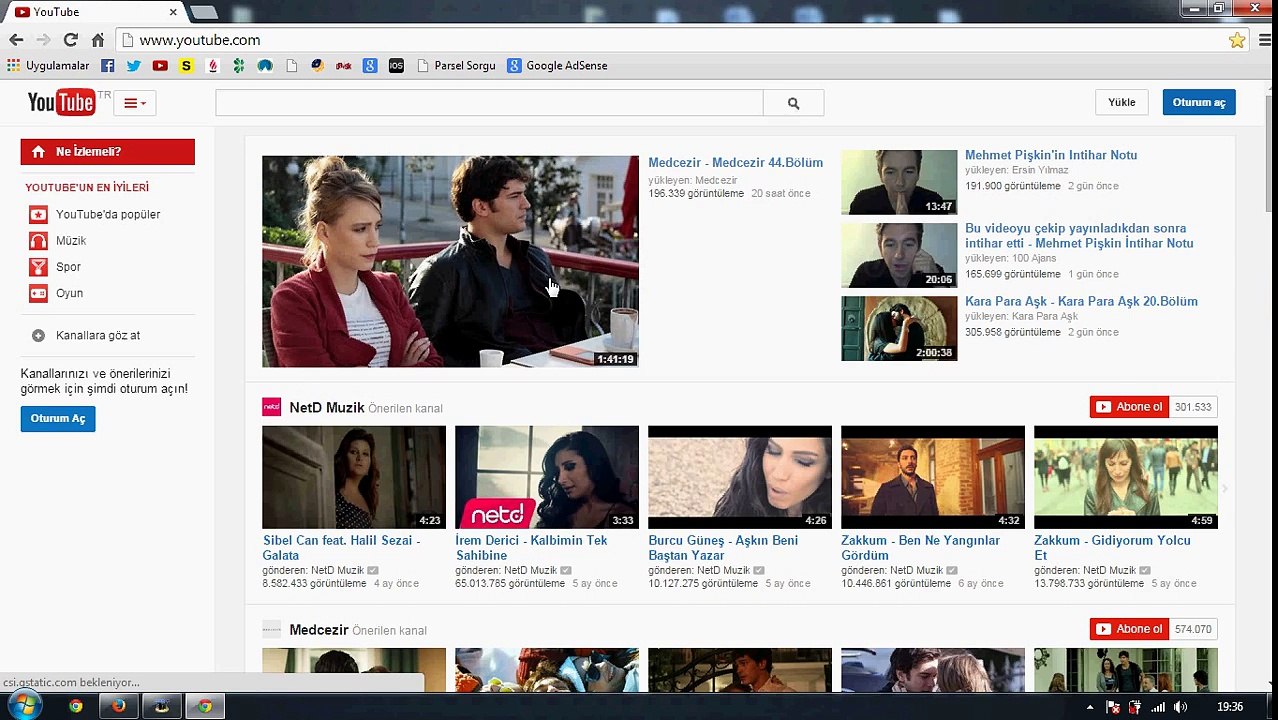 Oops Google Chrome Youtube Oturum açma sorunu