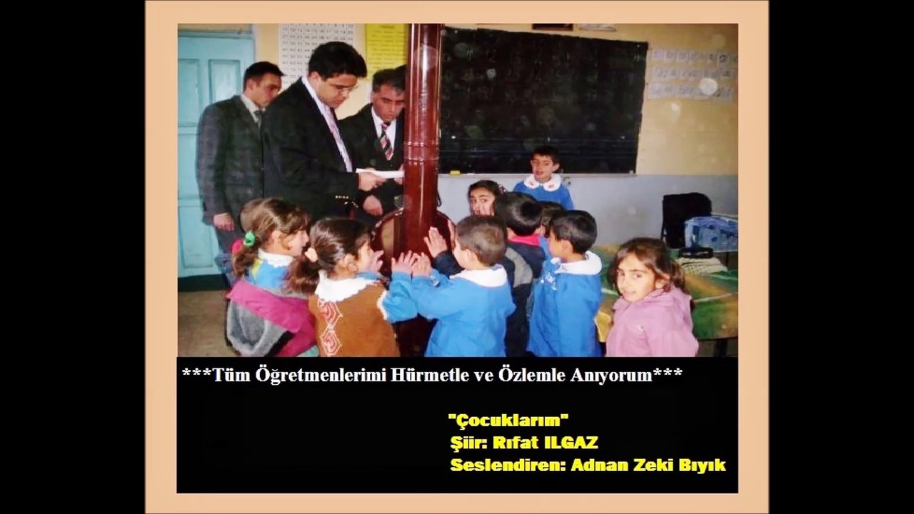 Müftüden Rıfat Ilgaz Şiiri "Çocuklar" (Adnan Zeki Bıyık)