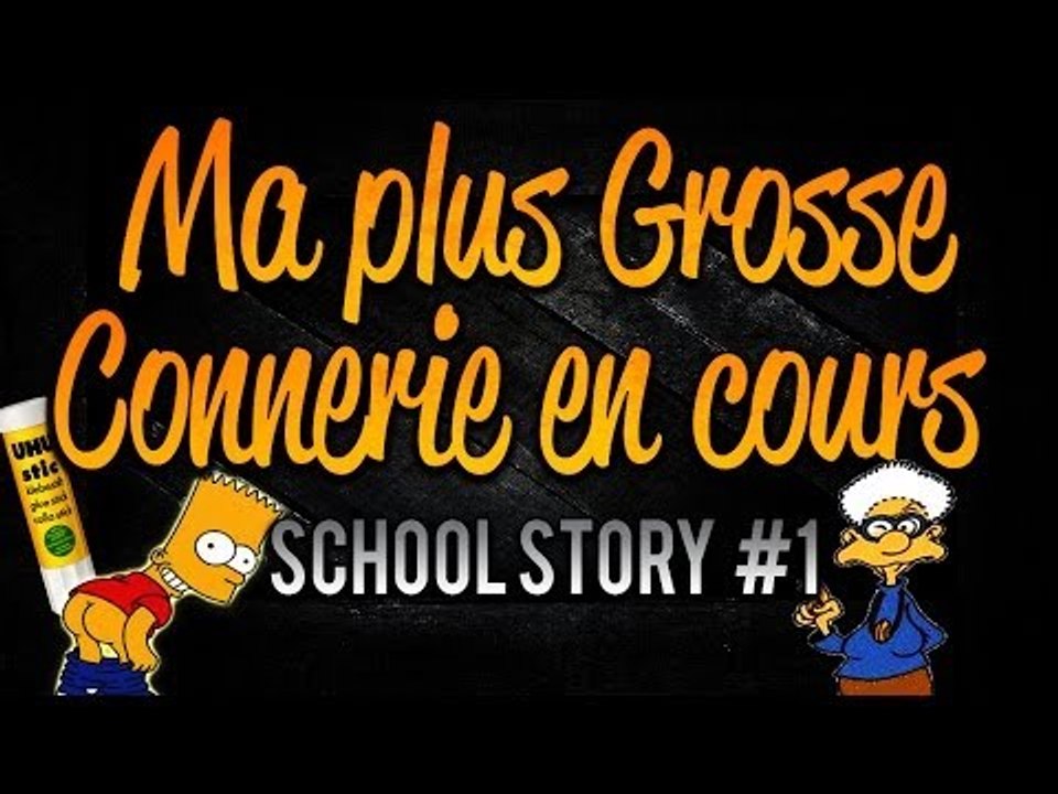 Ma plus GROSSE Connerie en cours ! | SchoolStory #2