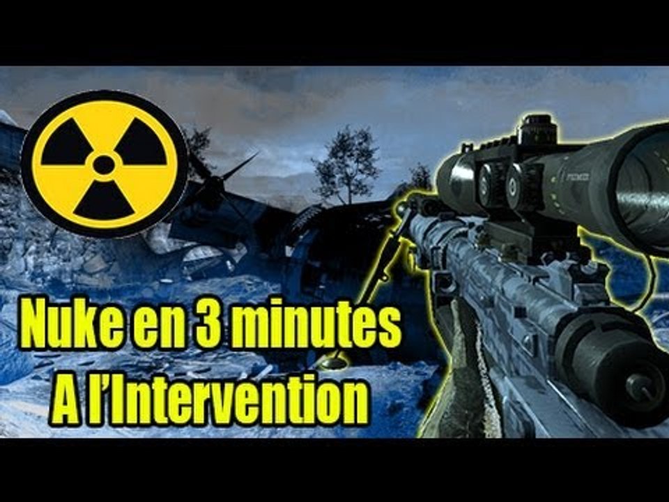 Nuke en 3 minutes à l'Intervention | Mw2 - Afghan