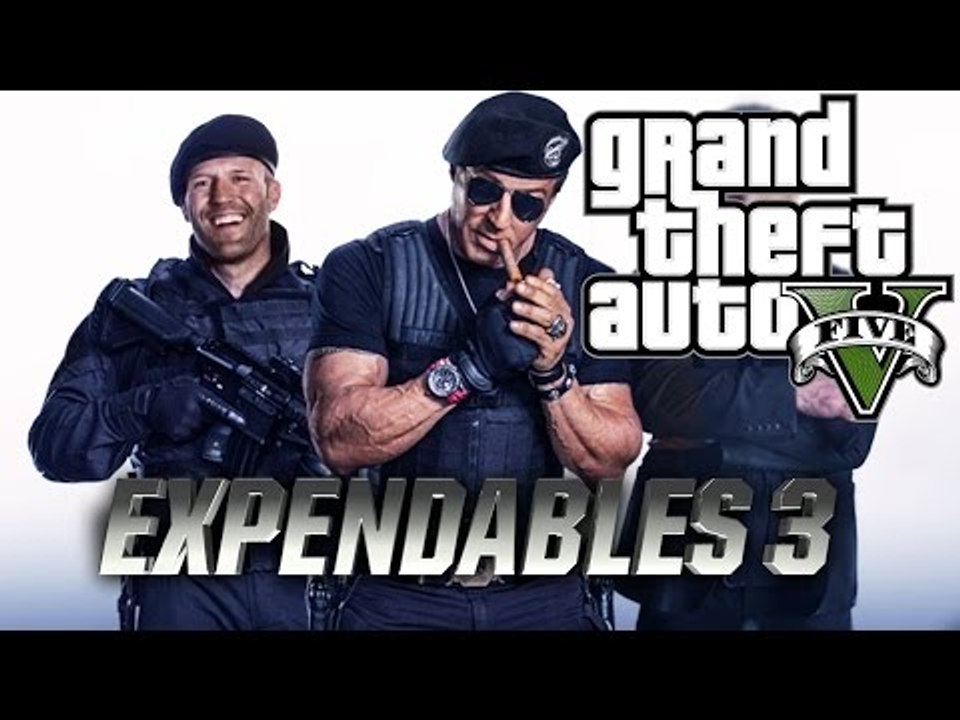 BANDE ANNONCE EXPLOSIVE DE EXPENDABLES 3 (GTA V Bande annonce)
